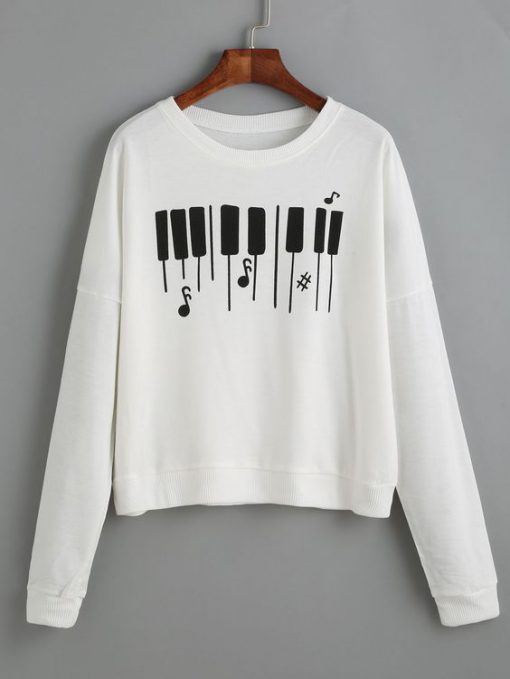 Piano Sweatshirt GT01