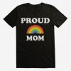 Pride Proud Rainbow Mom T-Shirt AD01