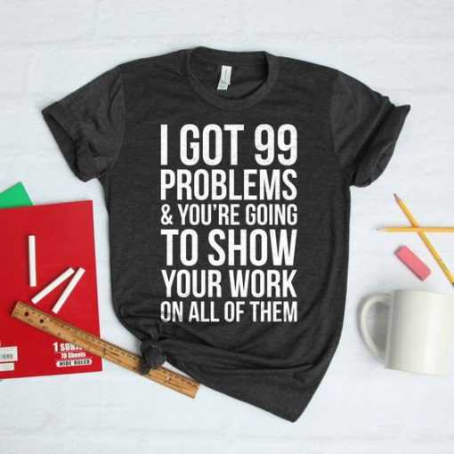 Problems Math T-Shirt SN01