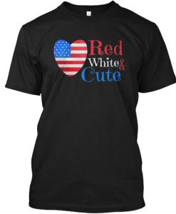 Red White And Cute T-Shirt SR01