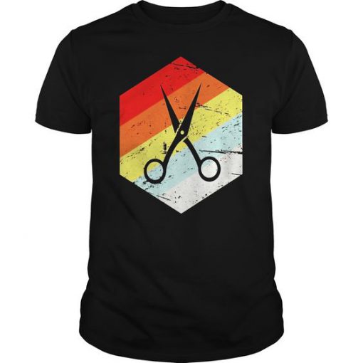 Retro Vintage Scissors T-Shirt EL01