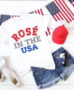 Rose In the USA T-Shirt SR01