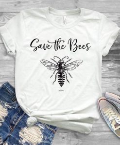 Save The Bees Style T-Shirt EL01