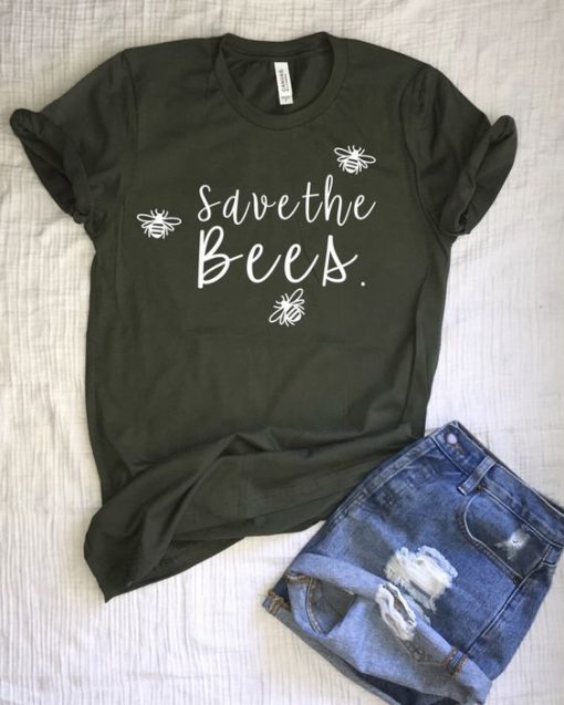 Save The Bees Womens T-Shirt EL01