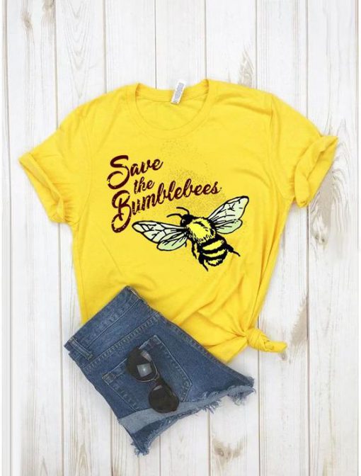 Save The Bumblebees T-Shirt EL01