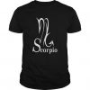 Scorpio Zodiac Sign Symbol T Shirt EC01