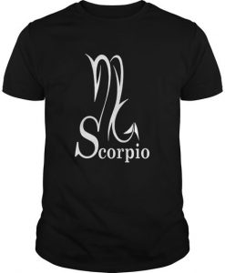 Scorpio Zodiac Sign Symbol T Shirt EC01