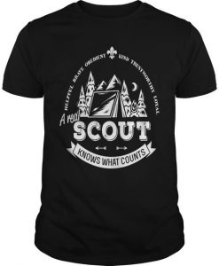 Scout A Real Knows What Counts T-Shirt EL01