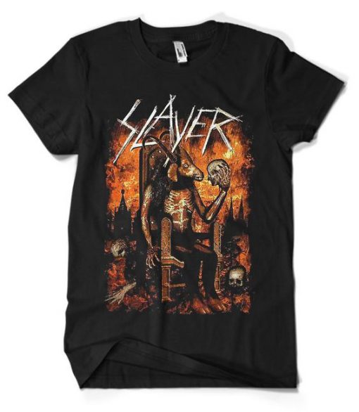 Slayer Merch T-Shirt AD01