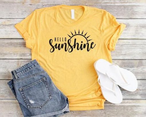 Sun Shirt Hello Sunshine Shirt KH01