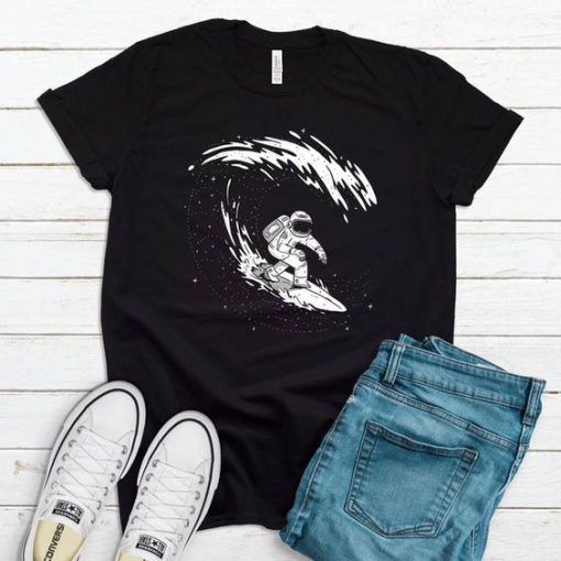 Surfing Astronaut T-shirt KH01