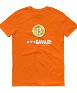 Tee Shirts Crypto Savage Bitcoin EC01