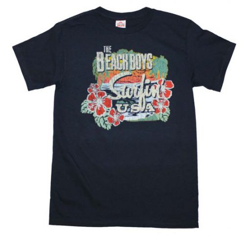 The Beach Boys Surfing Tropical T-Shirt EL01