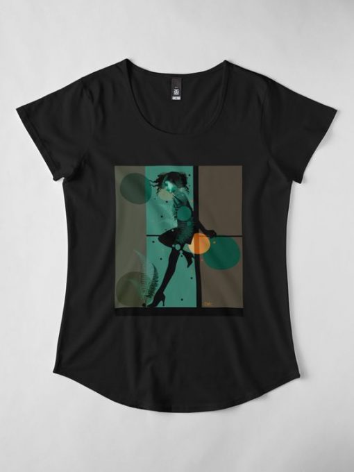 The Girl and the Moon T-Shirt SN01