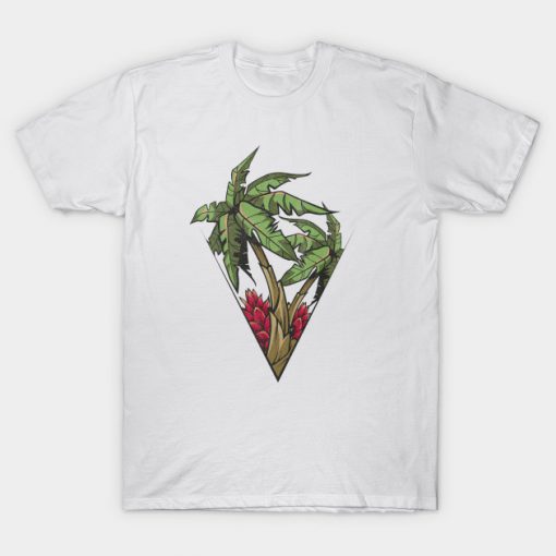 Tropical Beach Palm Trees T-Shirt GT01