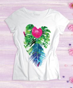 Tropical Leaf T-Shirt GT01