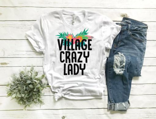 Village Crazy Lady T-Shirt GT01