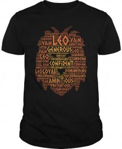 Zodiac Leo Horoscope Tshirt EC01