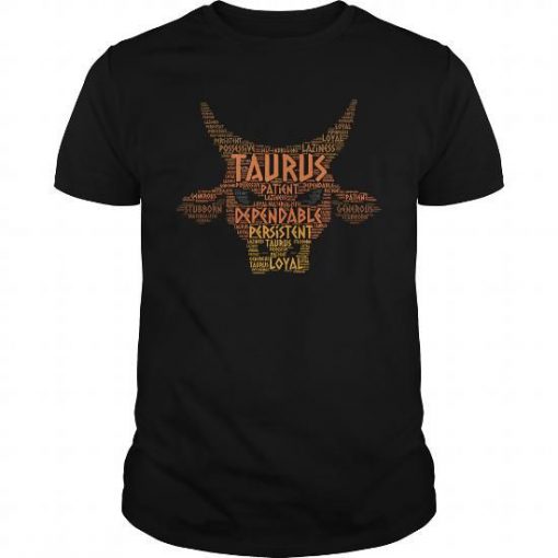 Zodiac Taurus Horoscope Tshirt EC01