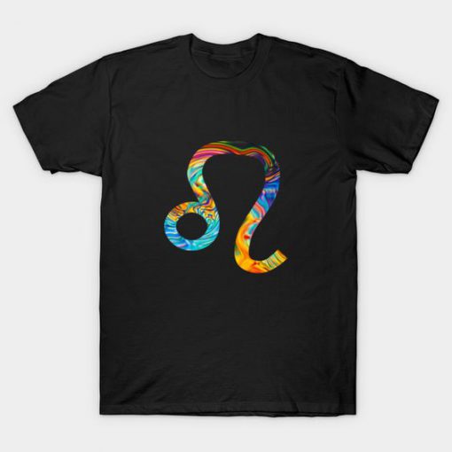 leo zodiac sign Tshirt EC01