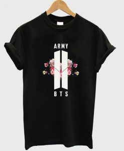 BTS Army Floral T Shirt FD01