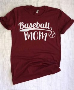 Baseball Mom Short Sleeve T-Shirt DV01