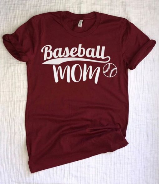 Baseball Mom Short Sleeve T-Shirt DV01