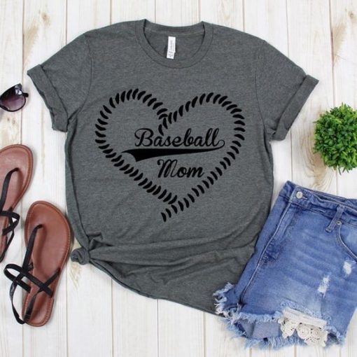 Baseball Mom T Shirt SR01