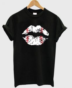 Baseball lips T-shirt FD01