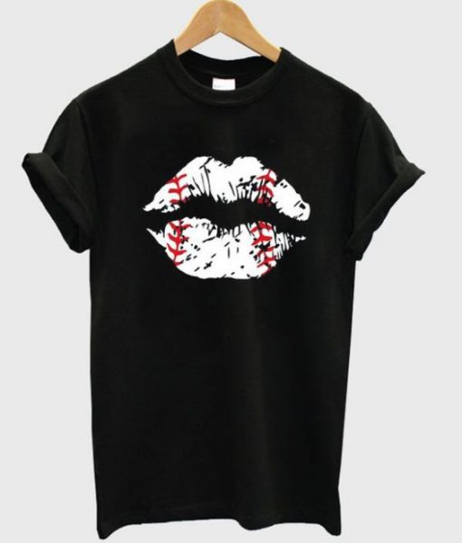 Baseball lips T-shirt FD01