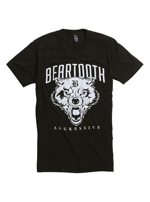 Beartooth Agressive Wolf T-Shirt SR01
