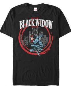 Black Widow T Shirt SR01
