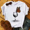 Butterfly On The Glass T Shirt SR01