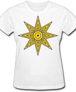 CUAUNED Ishtar Star Symbol Hot Topic T-Shirt KH01