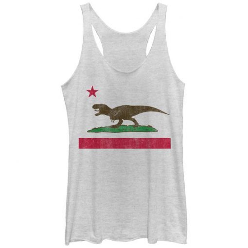 California Dinosaur Racerback Tank KH01