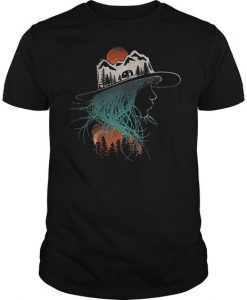 Camper Mountain Girl T Shirt SR01