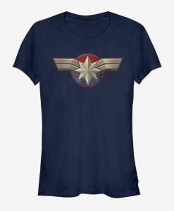 Captain Marvel Logo T Shirt SR01