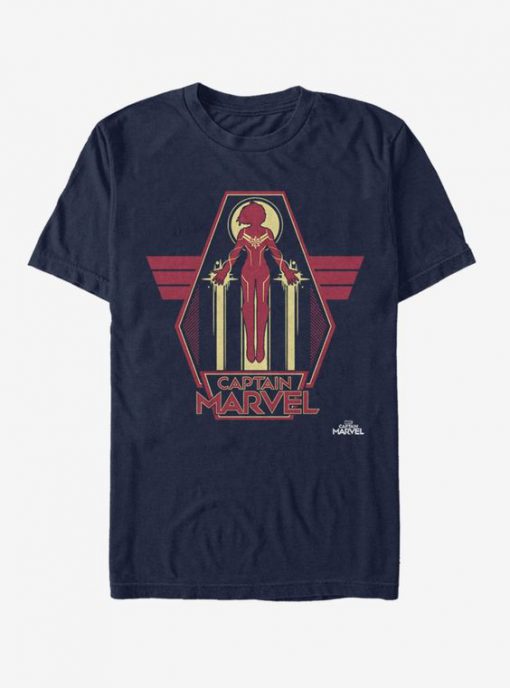 Captain Marvel T Shirt SR01