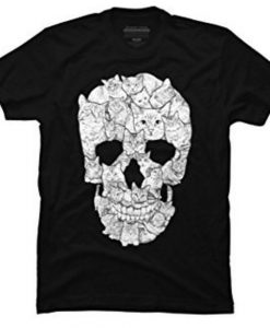 Cat Skull T-Shirt EL01