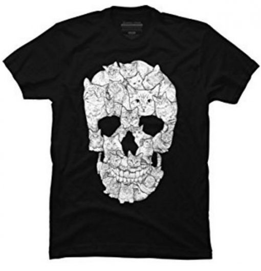 Cat Skull T-Shirt EL01