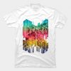 Colorful Geometric Sunset T-Shirt AV01