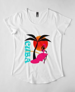 Cuba Premium Scoop T-Shirt EL01