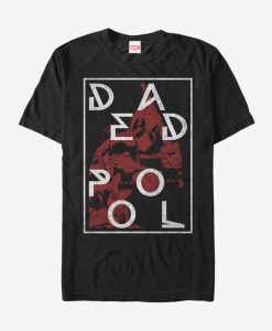 Deadpool Name Frame T-Shirt SR01