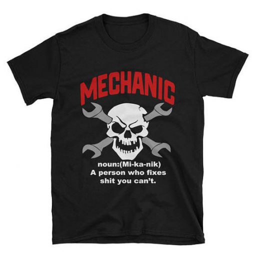 Definition Of A Mechanic T-Shirt EL01