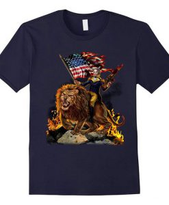 Democratic Warrior Andrew Jackson T-Shirt DV01