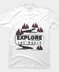 Explore The World T Shirt KH01