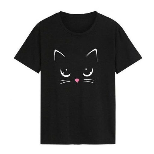 Face Cat T Shirt SR01