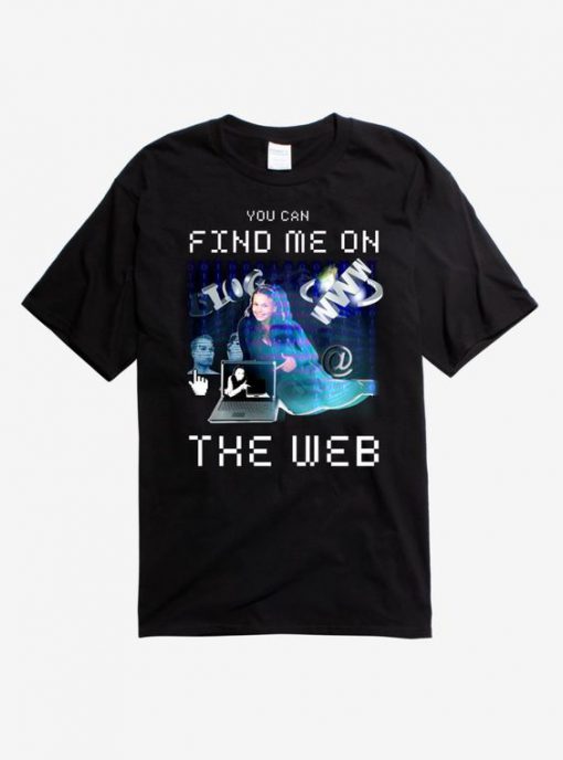 Find Me On The Web T-Shirt DV01
