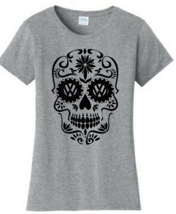 Flower Skull T-Shirt EL01