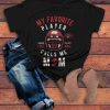 Football Player Baseball T-Shirt DV01